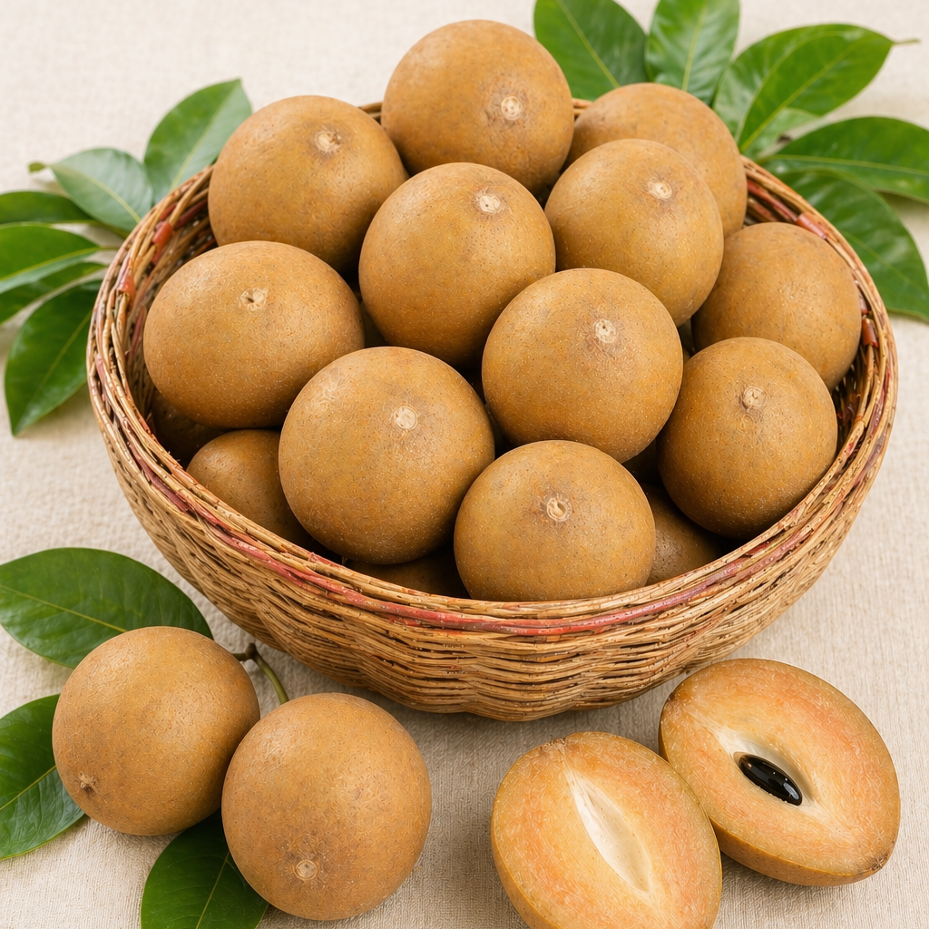 Chikoo ( 1 Dozen)